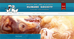 Desktop Screenshot of northbayhumanesociety.ca